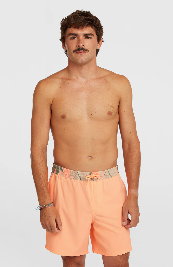 Short de bain Pocket Print 16'' | Funky Peach