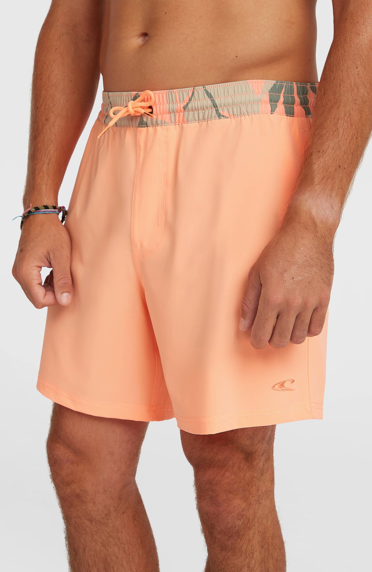 Short de bain Pocket Print 16'' | Funky Peach