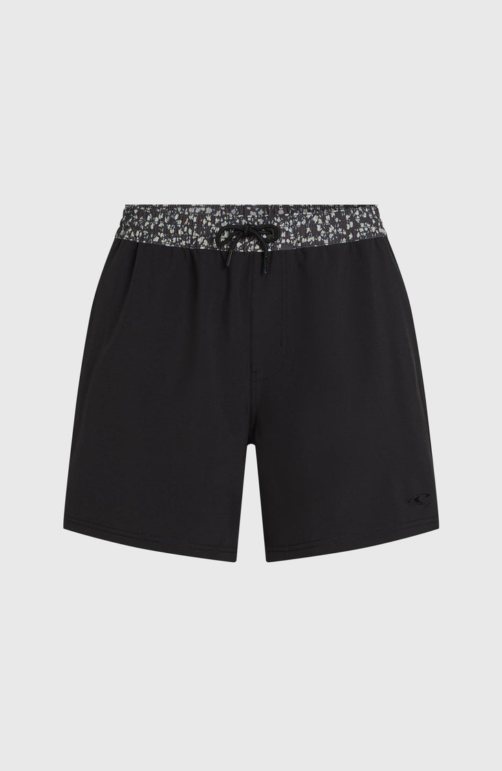 Short de bain Pocket Print 16'' | Black Out
