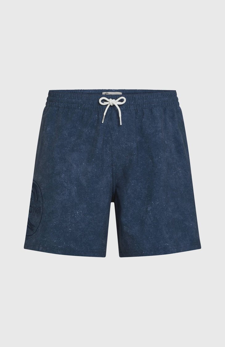 Short de bain O'Riginals Cali Ocean 16'' | Dark Blue Originals Acid Wash
