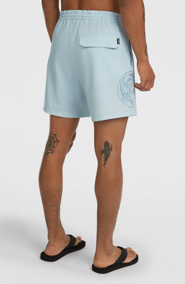 Short de bain O'Riginals Cali Ocean 16'' | Light Blue O'iginals Acid Wash