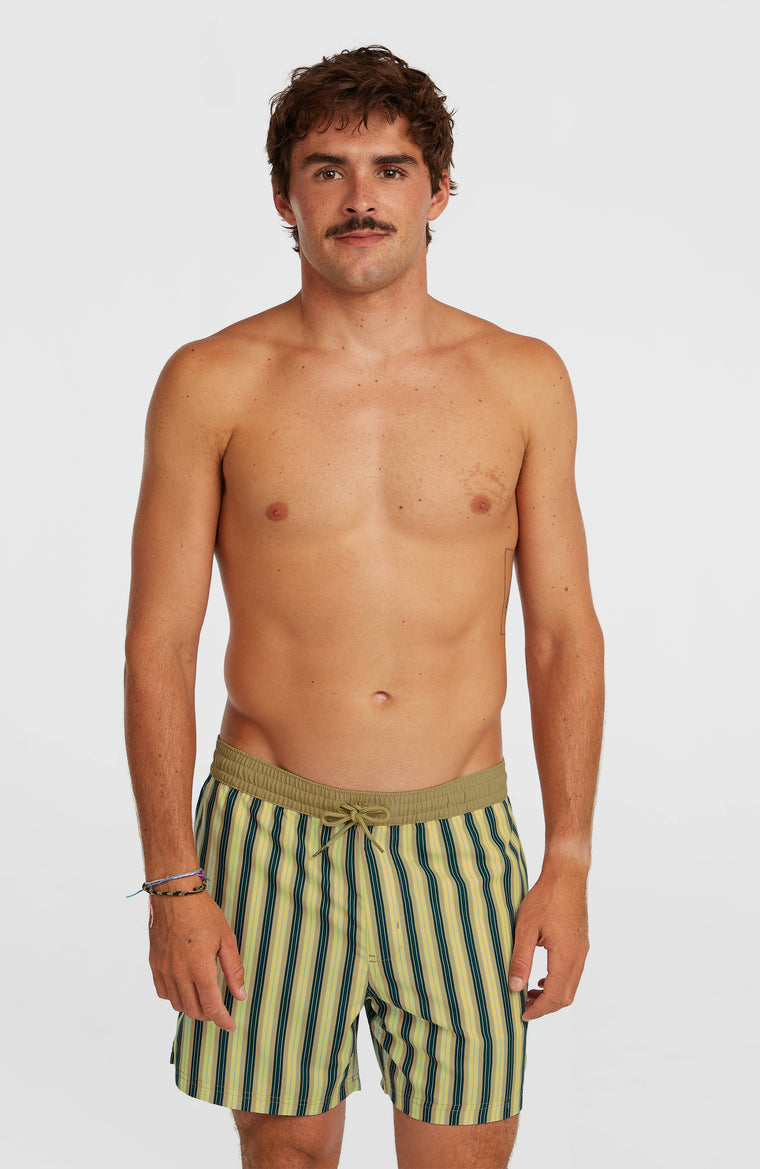 Shorts de bain O'Riginals Stripe 15 | Yellow Originals stripe