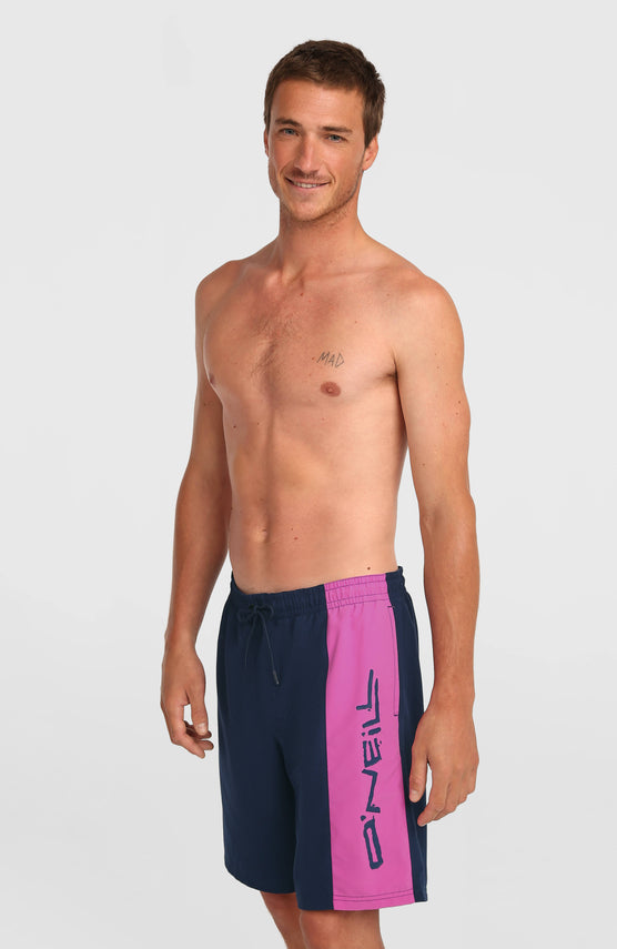 Short de bain O'Neill Retro 19'' | English Evening Colour Block