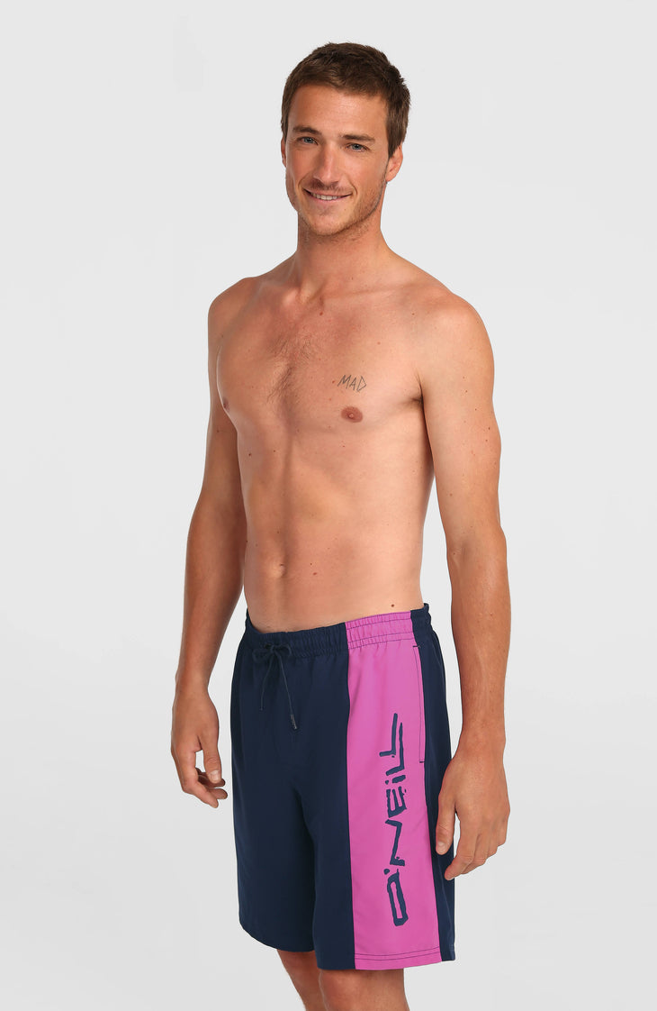 Short de bain O'Neill Retro 19'' | English Evening Colour Block