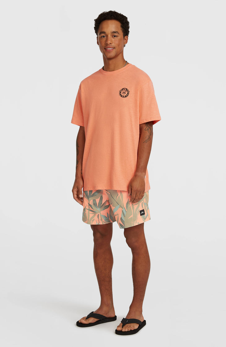 Short de bain O'Neill Print 16 | Orange Tropicana Big