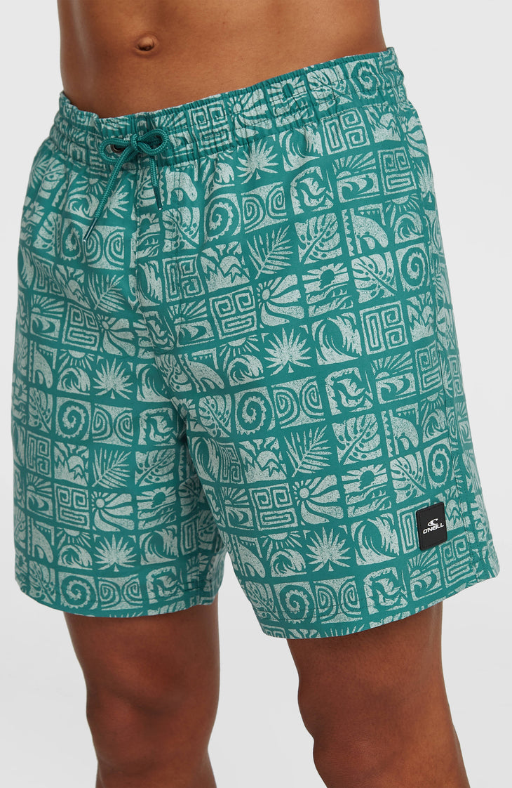 Short de bain O'Neill Print 16 | Blue Bricks