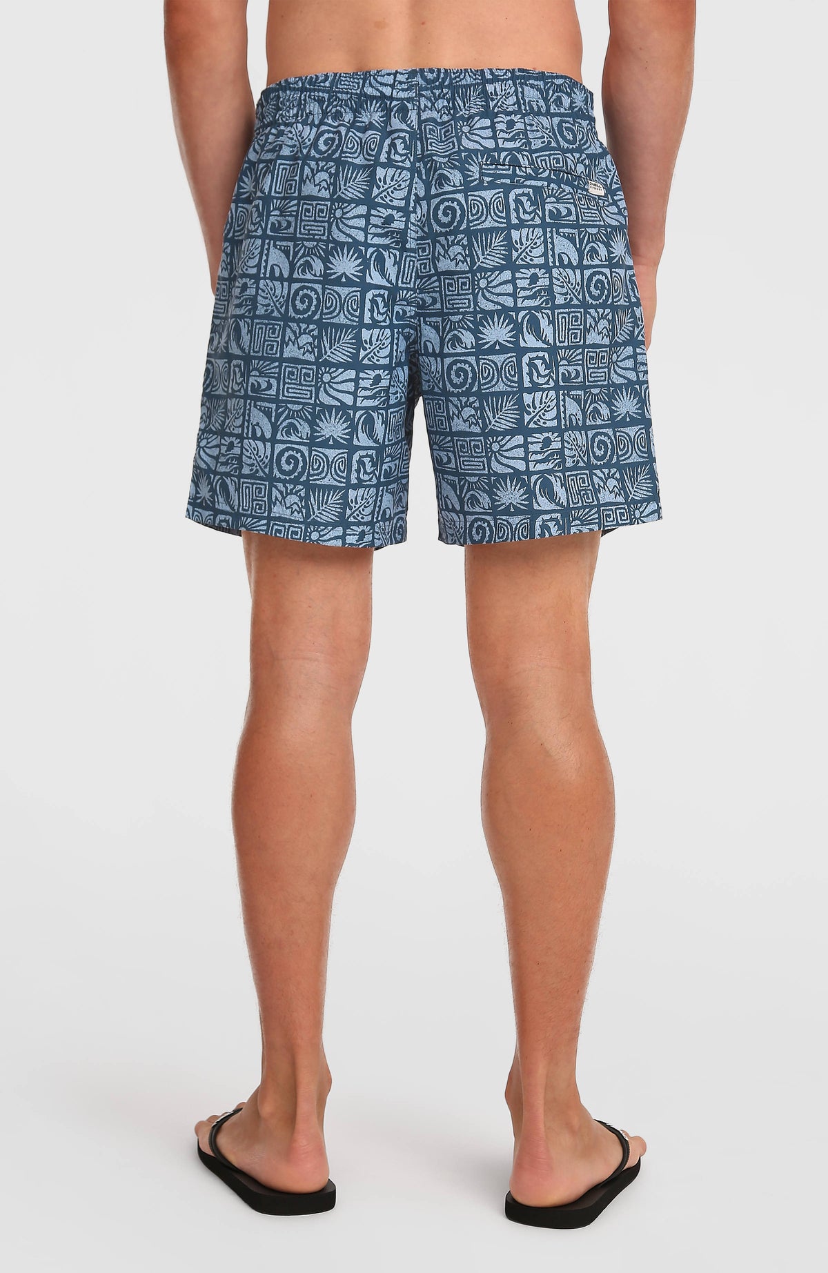 Short de bain O'Neill Print 16 | Dark Blue Bricks