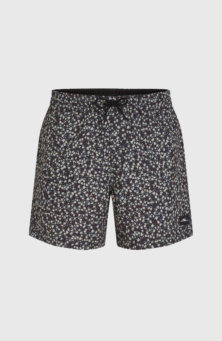 Short de bain O'Neill Print 16 | Black Dot Flower