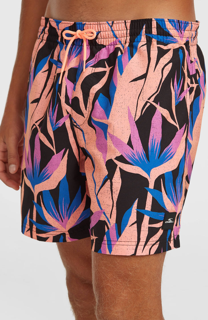 Short de bain O'Neill Print 16 | Black Tropicana Big