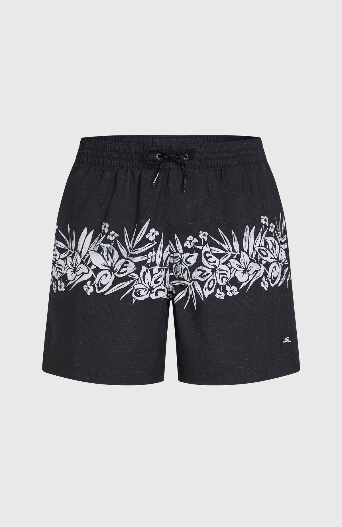 Short de bain O'Neill Uni Flower 16'' | Black Tropical Stripe