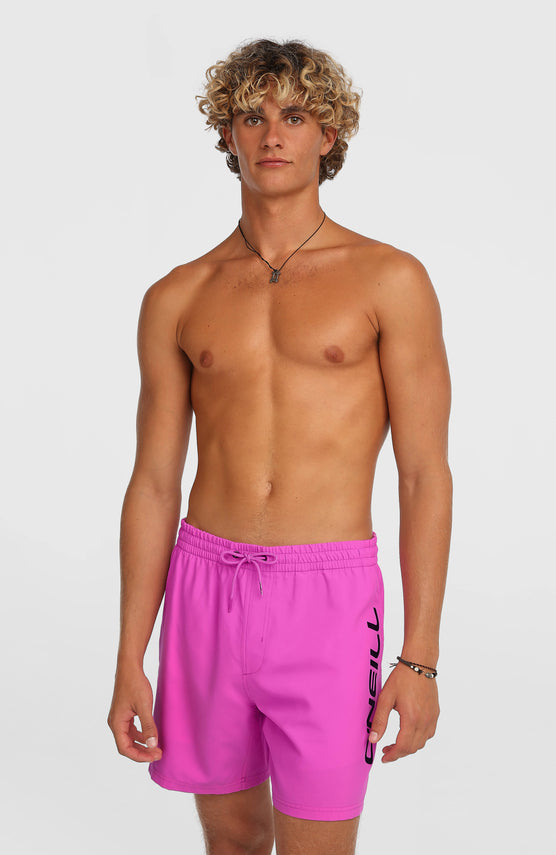 Short de bain O'Neill Logo 16'' | Electric Fuschia