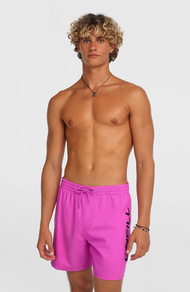 Short de bain O'Neill Logo 16'' | Electric Fuschia