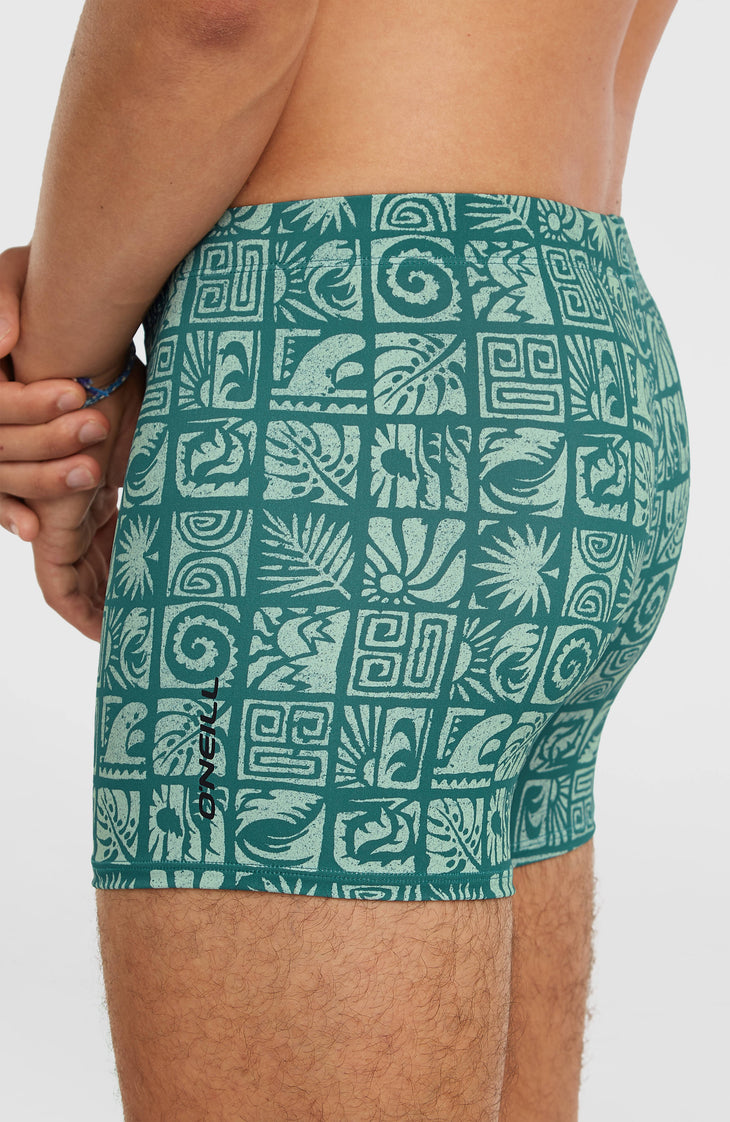 Boxer Essentials All-Over-Print | Blue Bricks