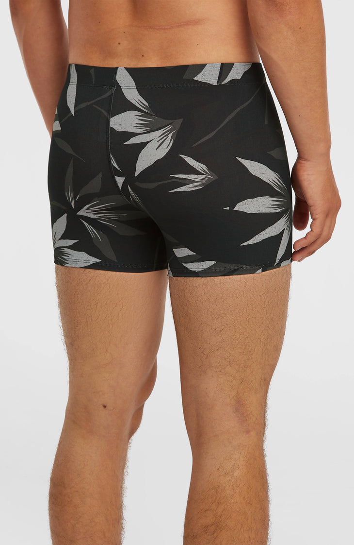 Boxer Essentials All-Over-Print | Black Tropicana Small