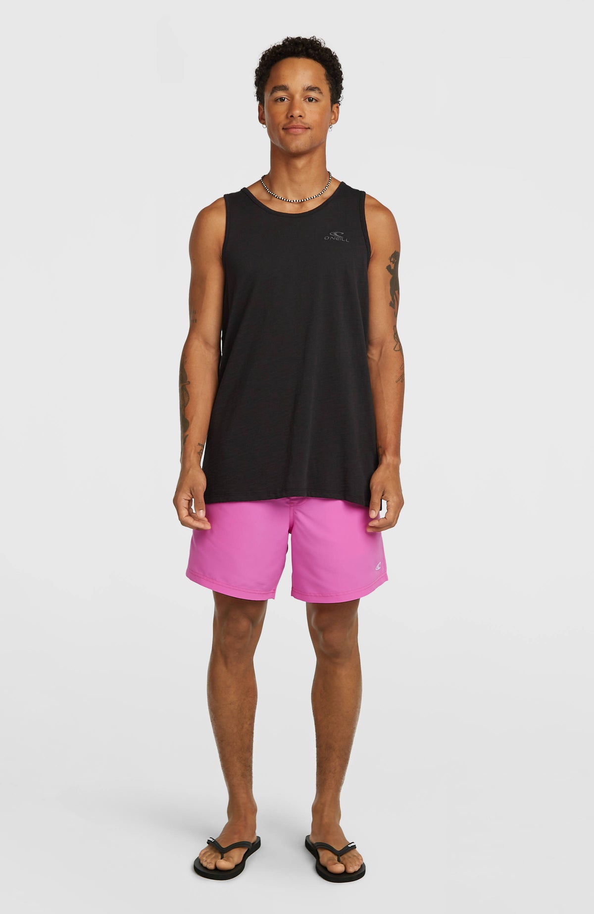 Short de bain O'Neill Vert 16'' | Electric Fuschia