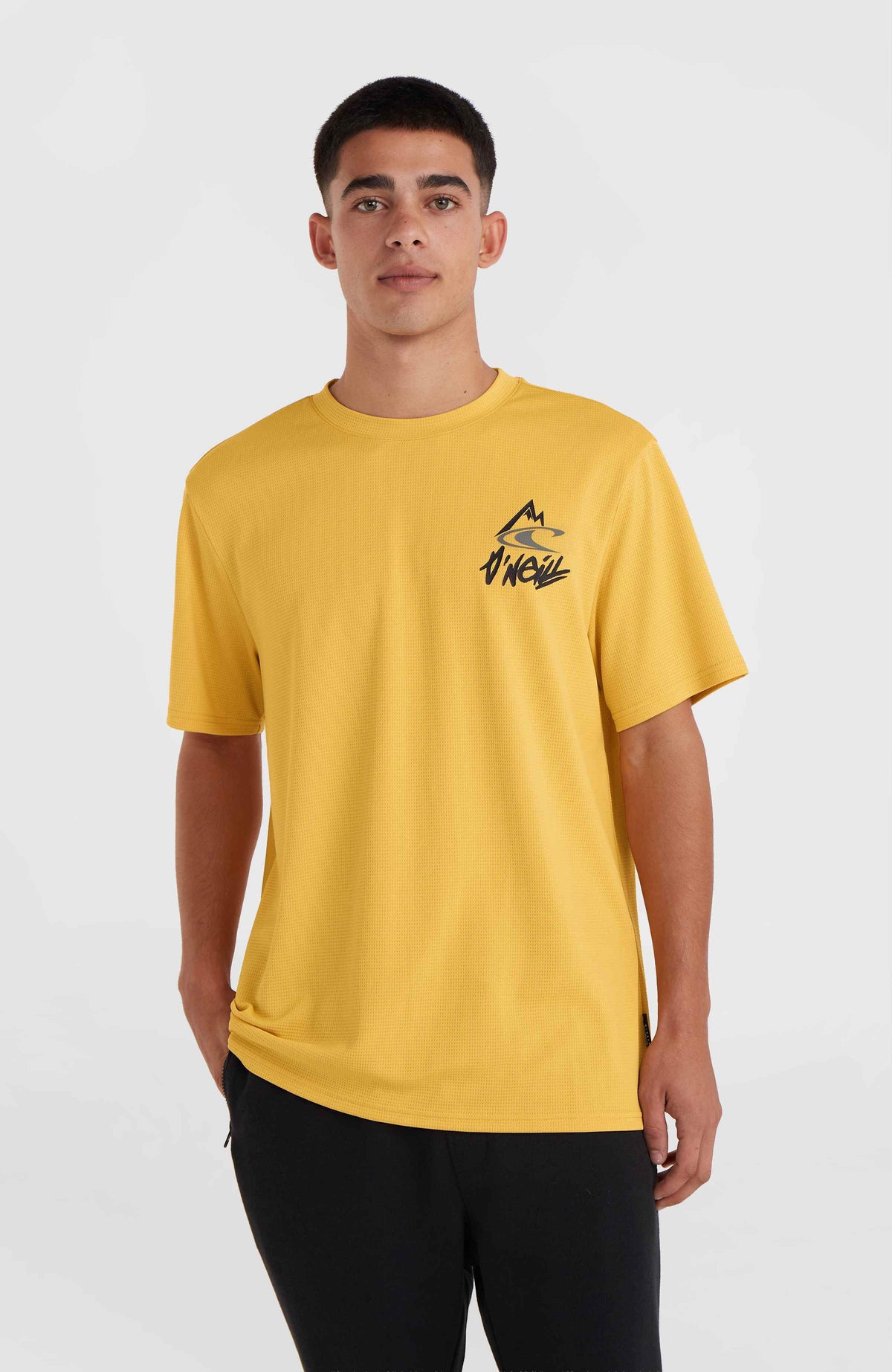 T-shirt O'Neill Hybrid Logo Polygiene | Golden Haze