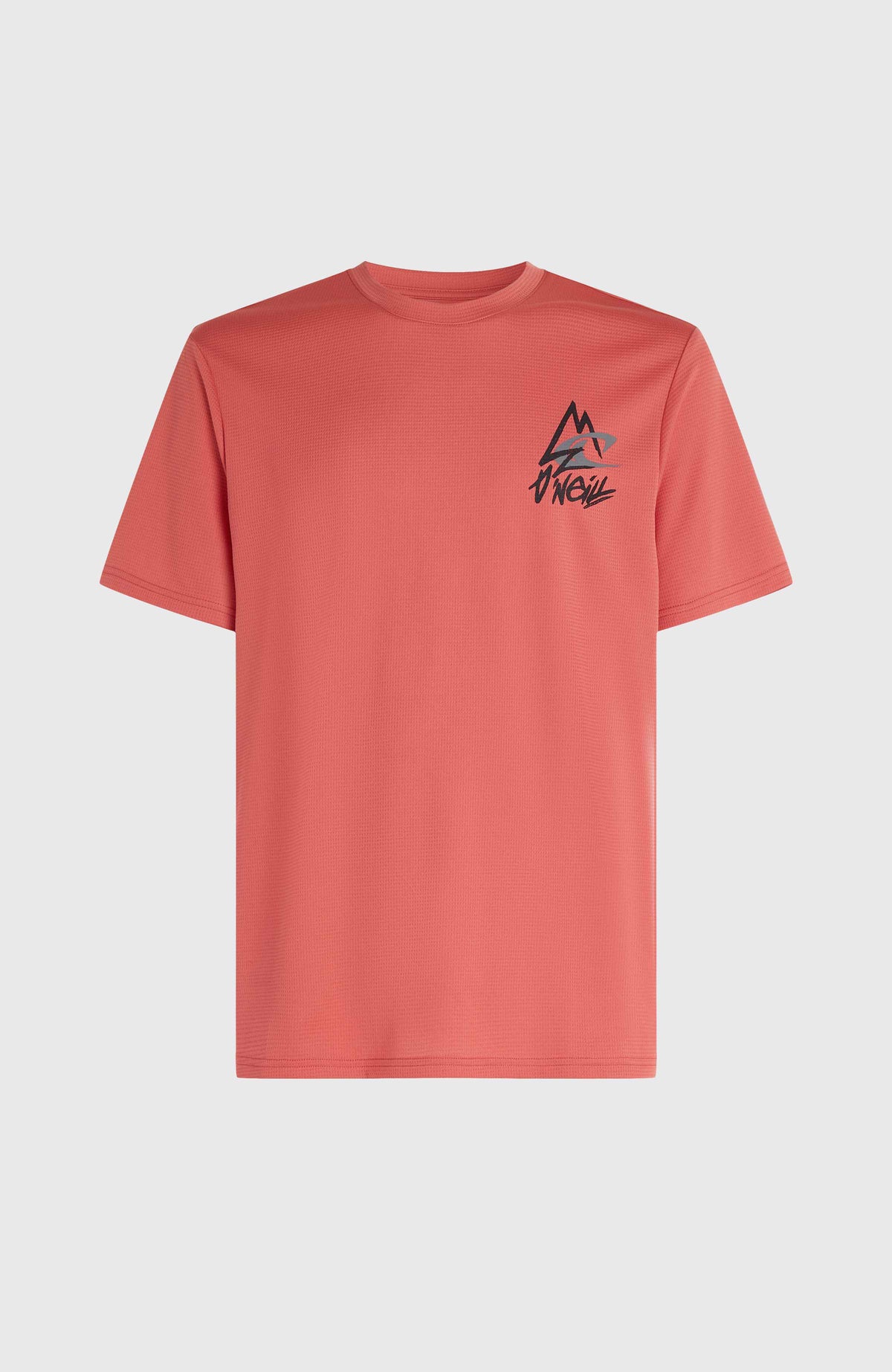 T-shirt O'Neill Hybrid Logo Polygiene | Red Orcher