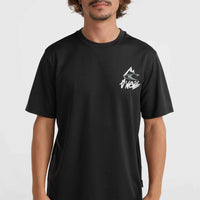 T-shirt O'Neill Hybrid Logo Polygiene | Black Out