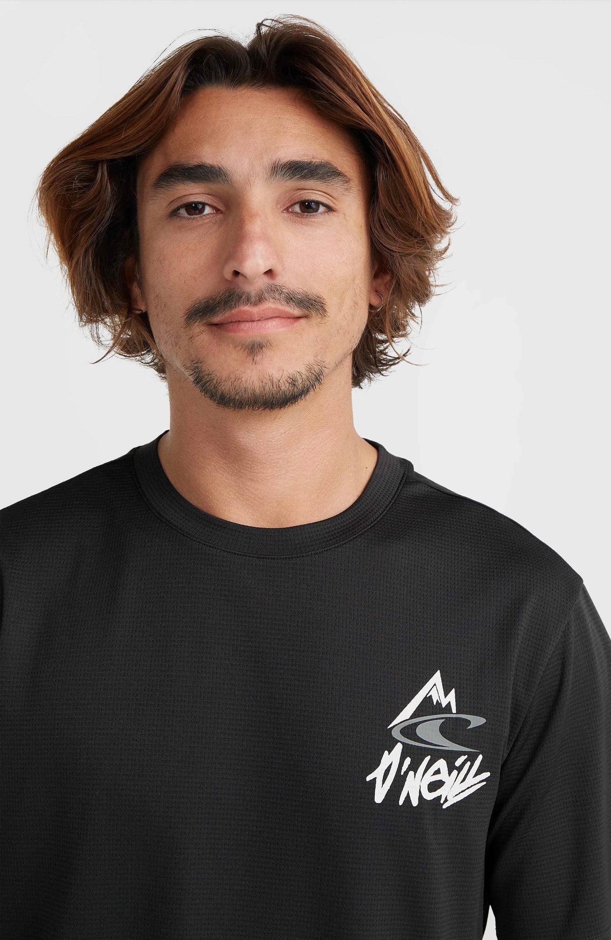 T-shirt O'Neill Hybrid Logo Polygiene | Black Out