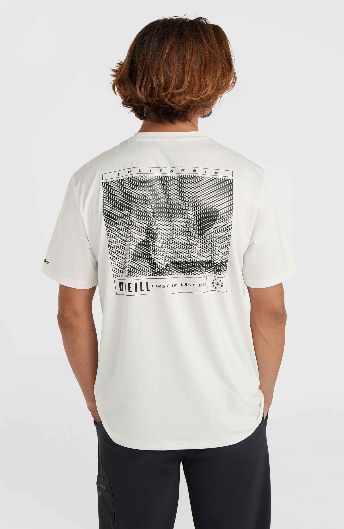 T-shirt O'Neill TRVLR Series Photoprint Polygiene | Snow White