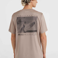 T-shirt O'Neill TRVLR Series Photoprint Polygiene | Pumpkin Smoke