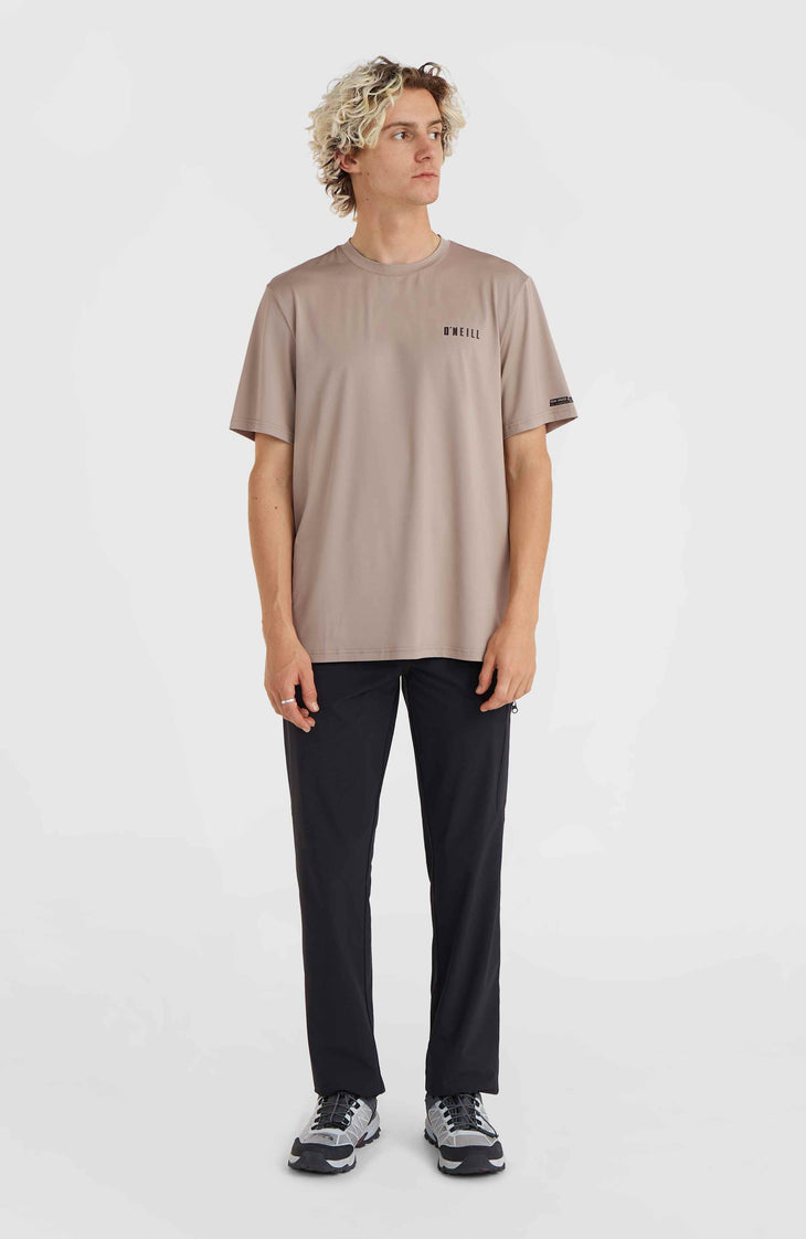 T-shirt O'Neill TRVLR Series Photoprint Polygiene | Pumpkin Smoke