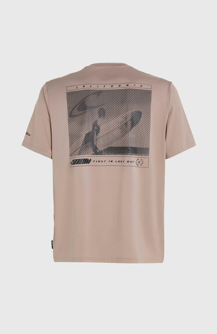 T-shirt O'Neill TRVLR Series Photoprint Polygiene | Pumpkin Smoke