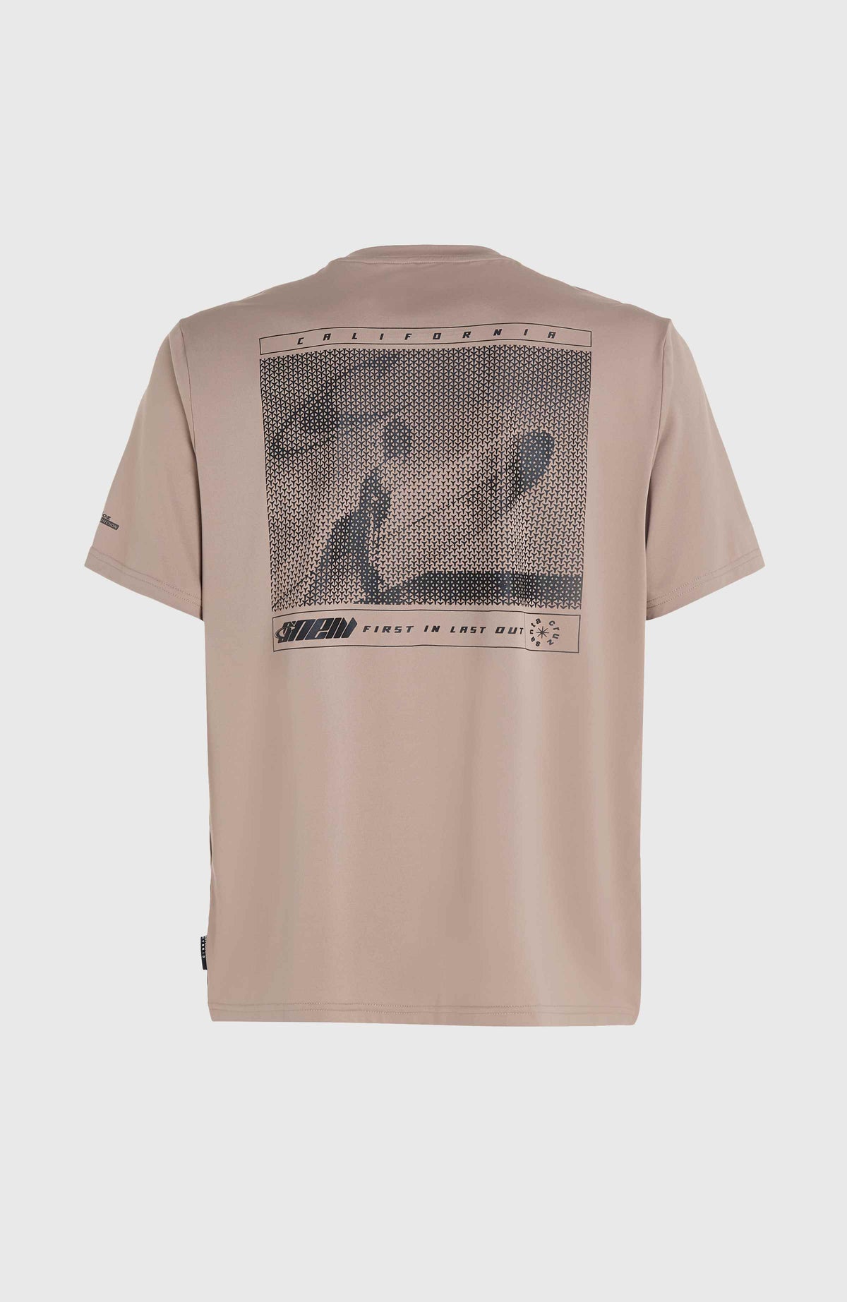 T-shirt O'Neill TRVLR Series Photoprint Polygiene | Pumpkin Smoke