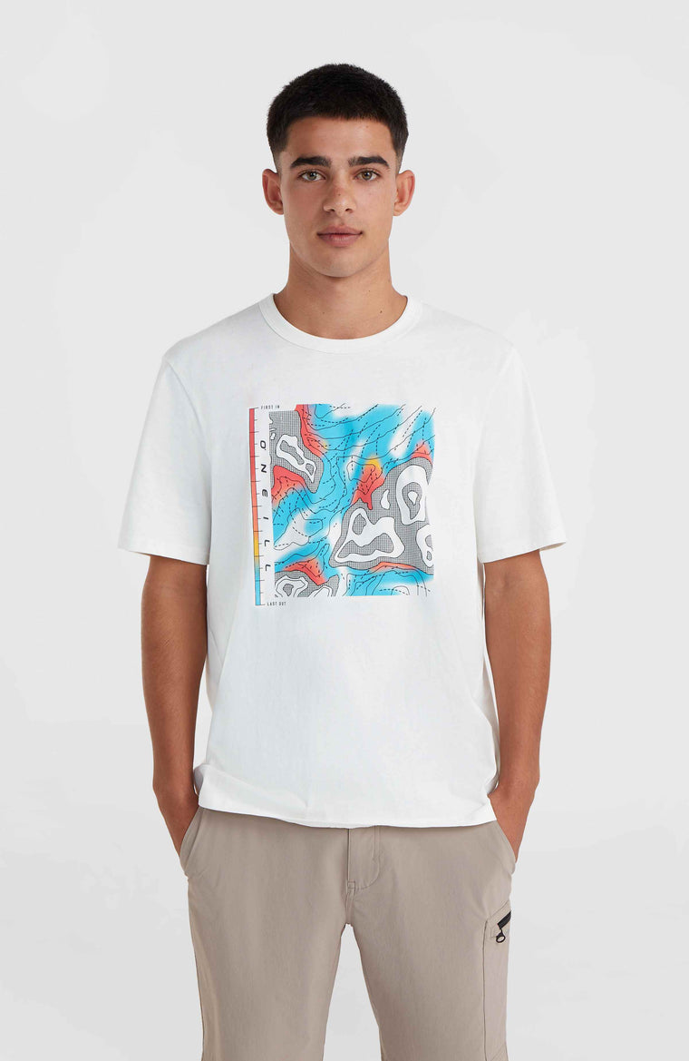 T-shirt O'Neill TRVLR Series Pacific Polygiene | Snow White