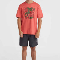 T-shirt O'Neill TRVLR Series Pacific Polygiene | Red Orcher