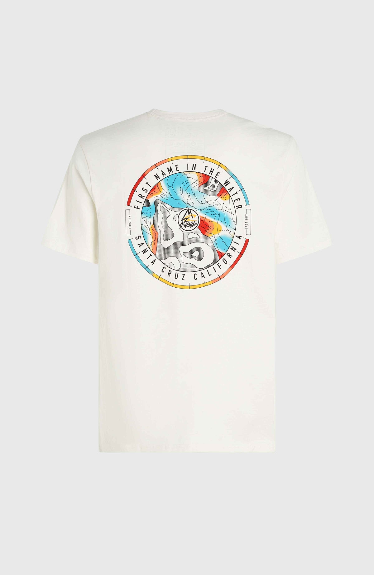 T-shirt O'Neill TRVLR Series Back Print Polygiene | Snow White