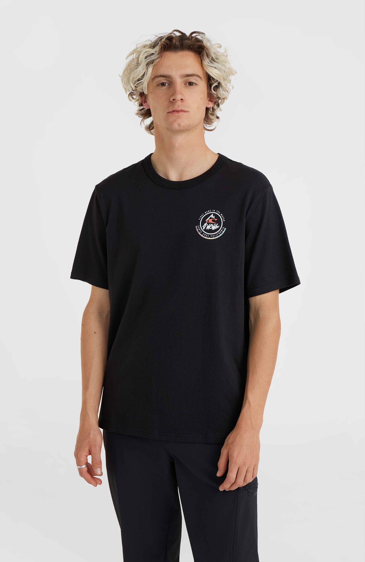 T-shirt O'Neill TRVLR Series Back Print Polygiene | Black Out