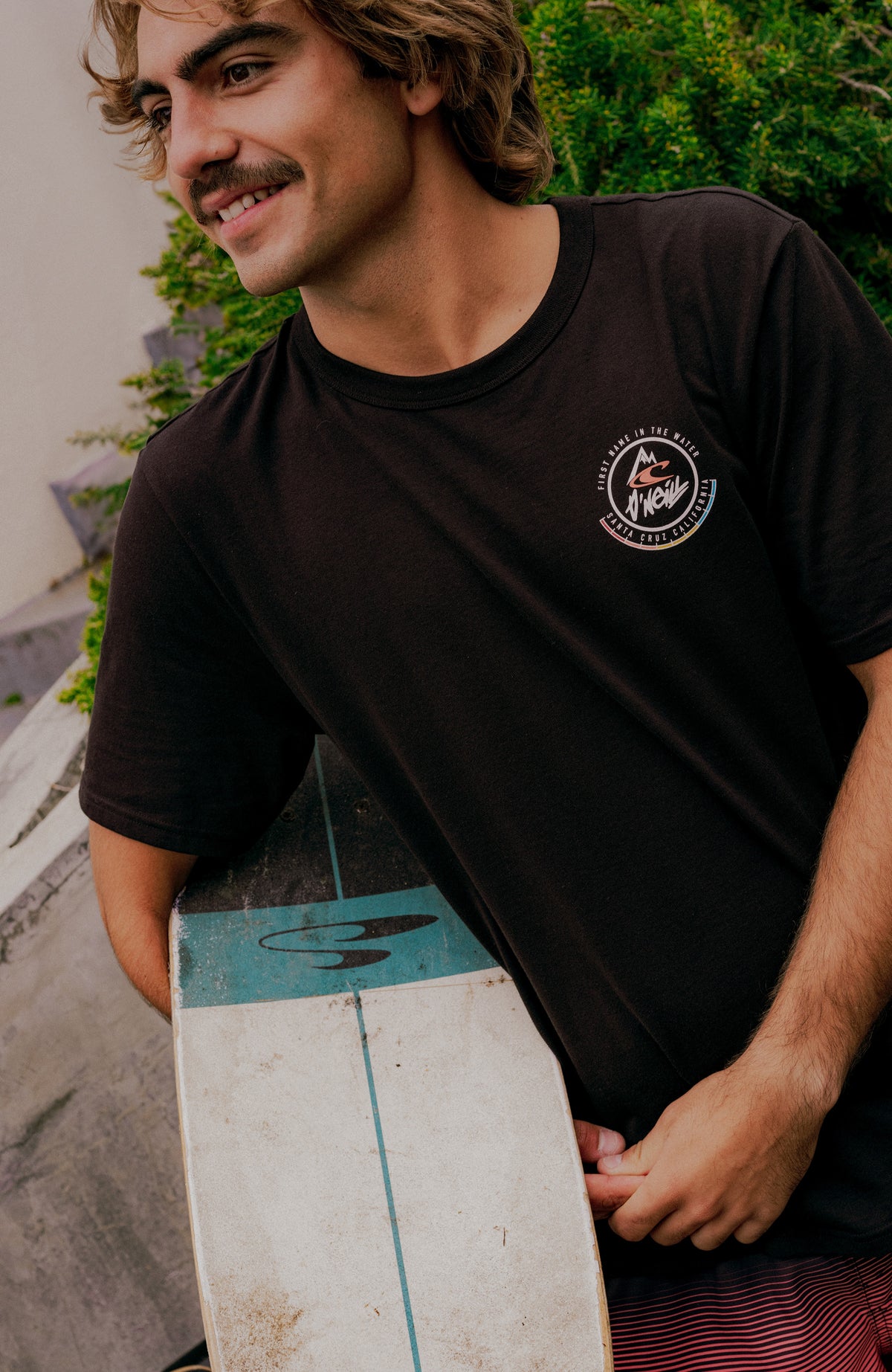 T-shirt O'Neill TRVLR Series Back Print Polygiene | Black Out