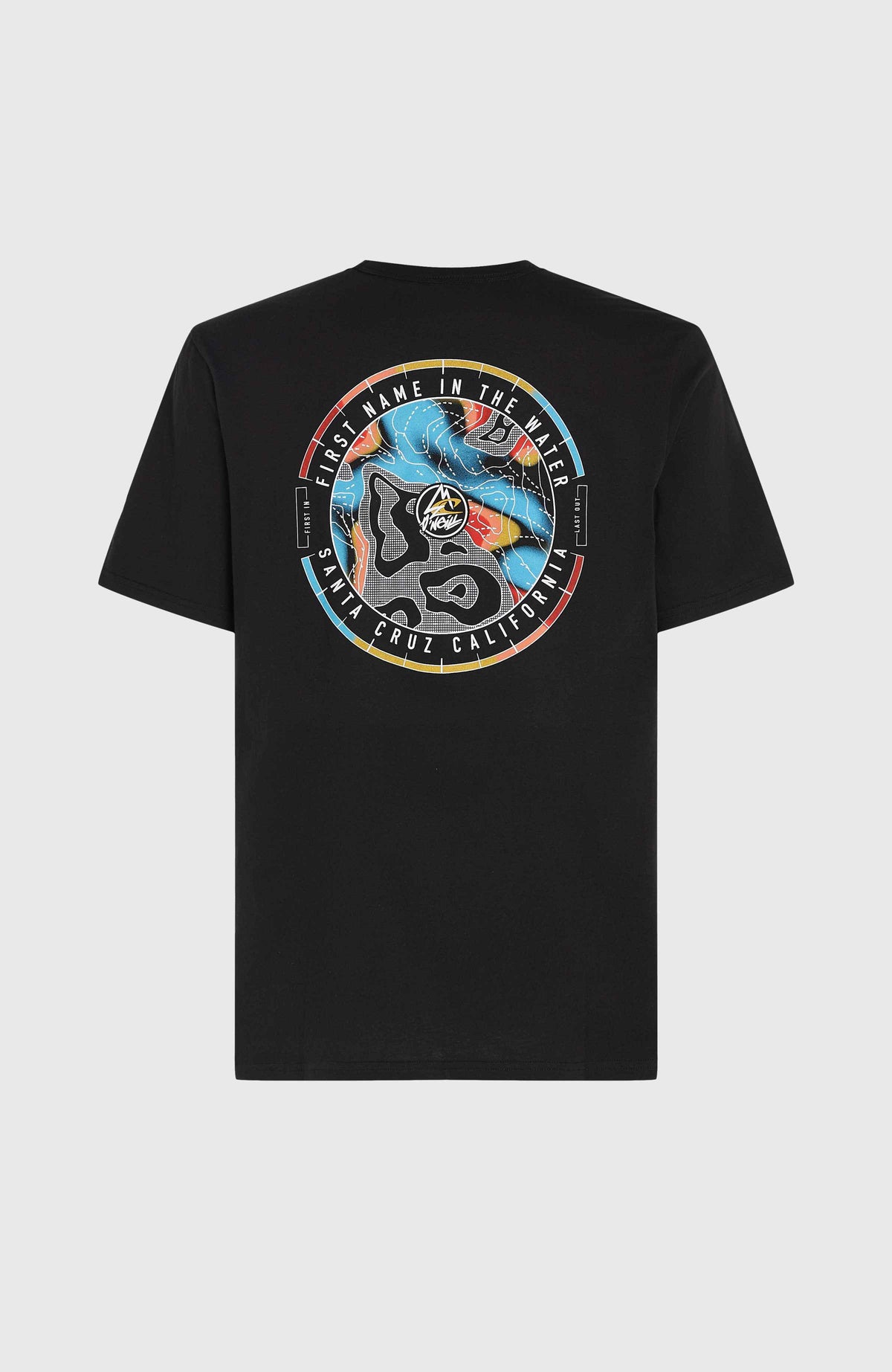 T-shirt O'Neill TRVLR Series Back Print Polygiene | Black Out