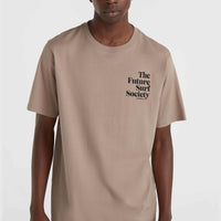 T-shirt Future Surf Society | Pumpkin Smoke
