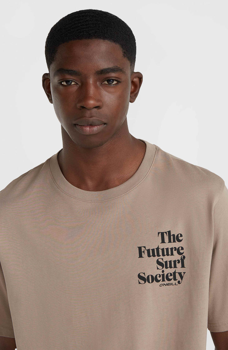 T-shirt Future Surf Society | Pumpkin Smoke