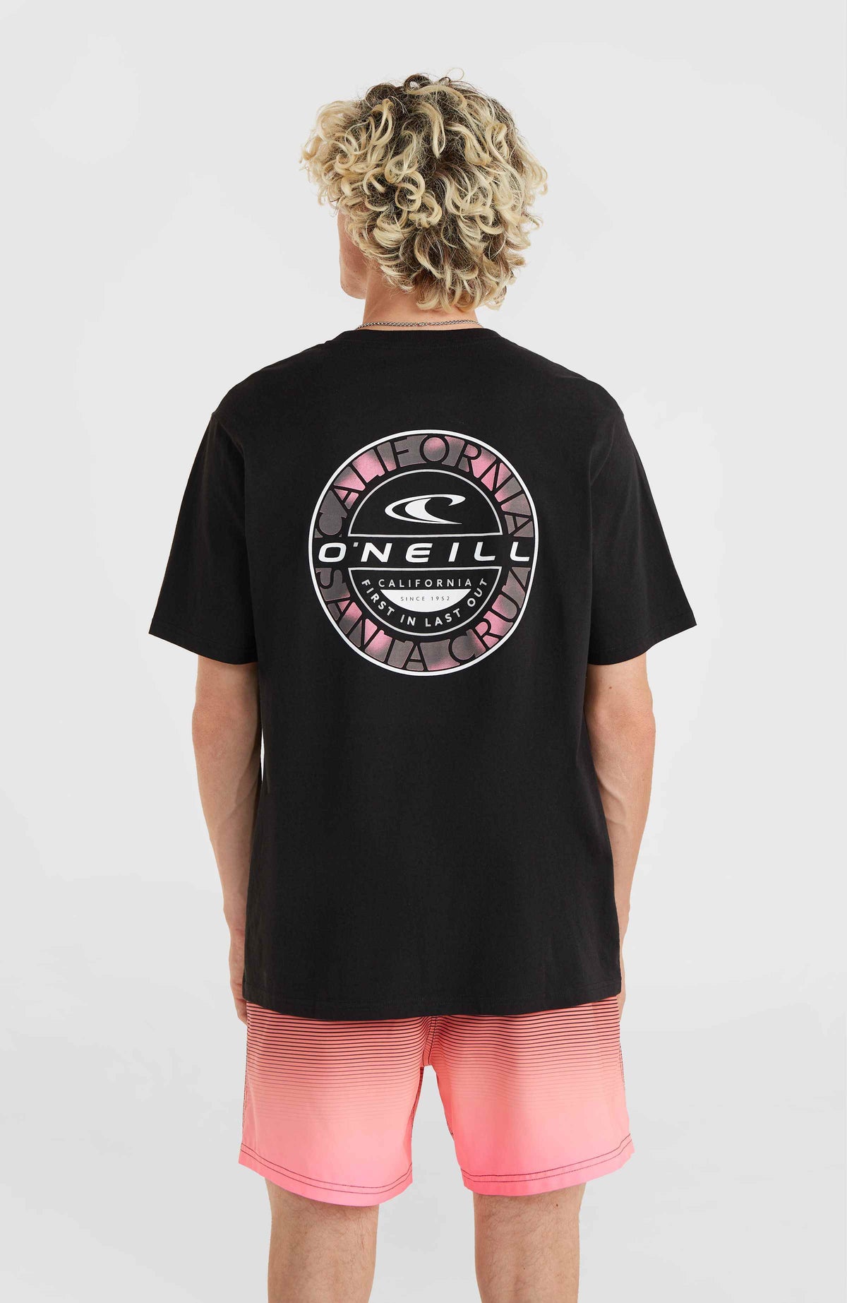 T-shirt Jack O'Neill Back Print | Black Out