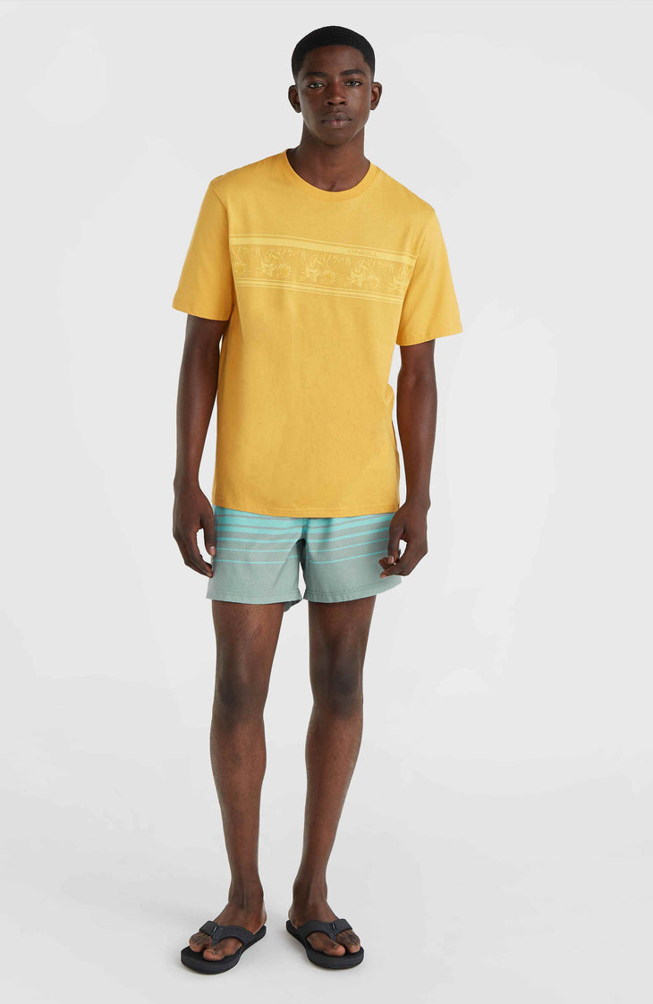 T-shirt Mix and Match Floral Graphic | Golden Haze