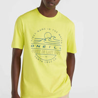 T-shirt Jack O'Neill Muir | Neon Yellow