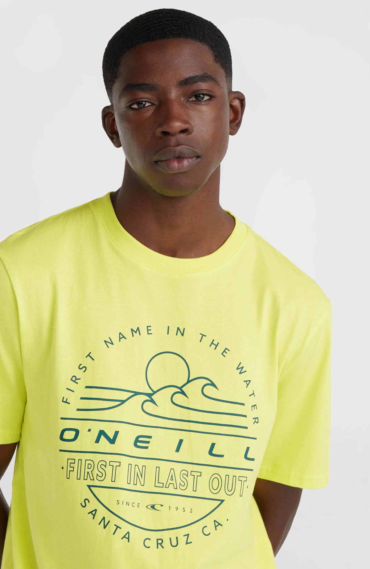 T-shirt Jack O'Neill Muir | Neon Yellow