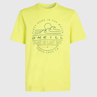 T-shirt Jack O'Neill Muir | Neon Yellow