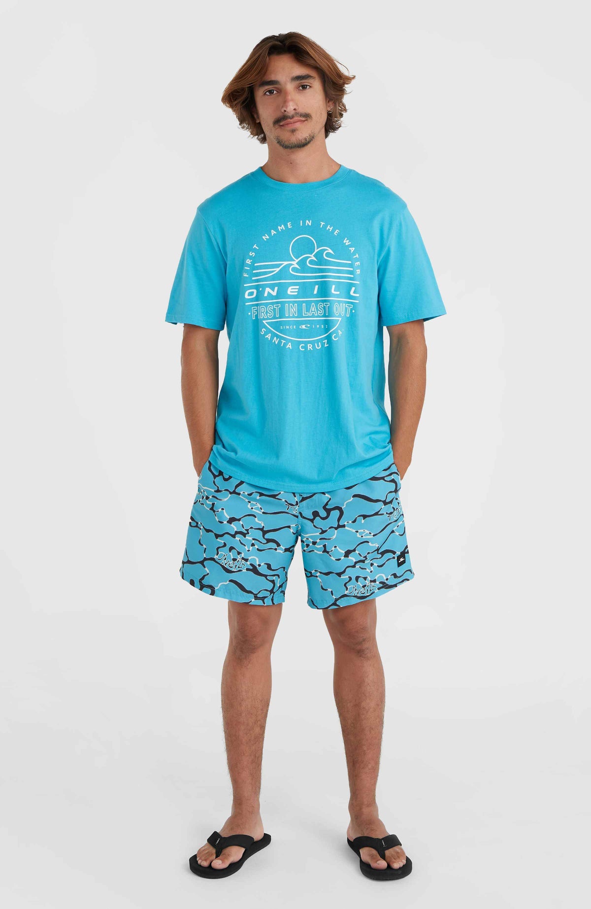 T-shirt Jack O'Neill Muir | Neon Blue