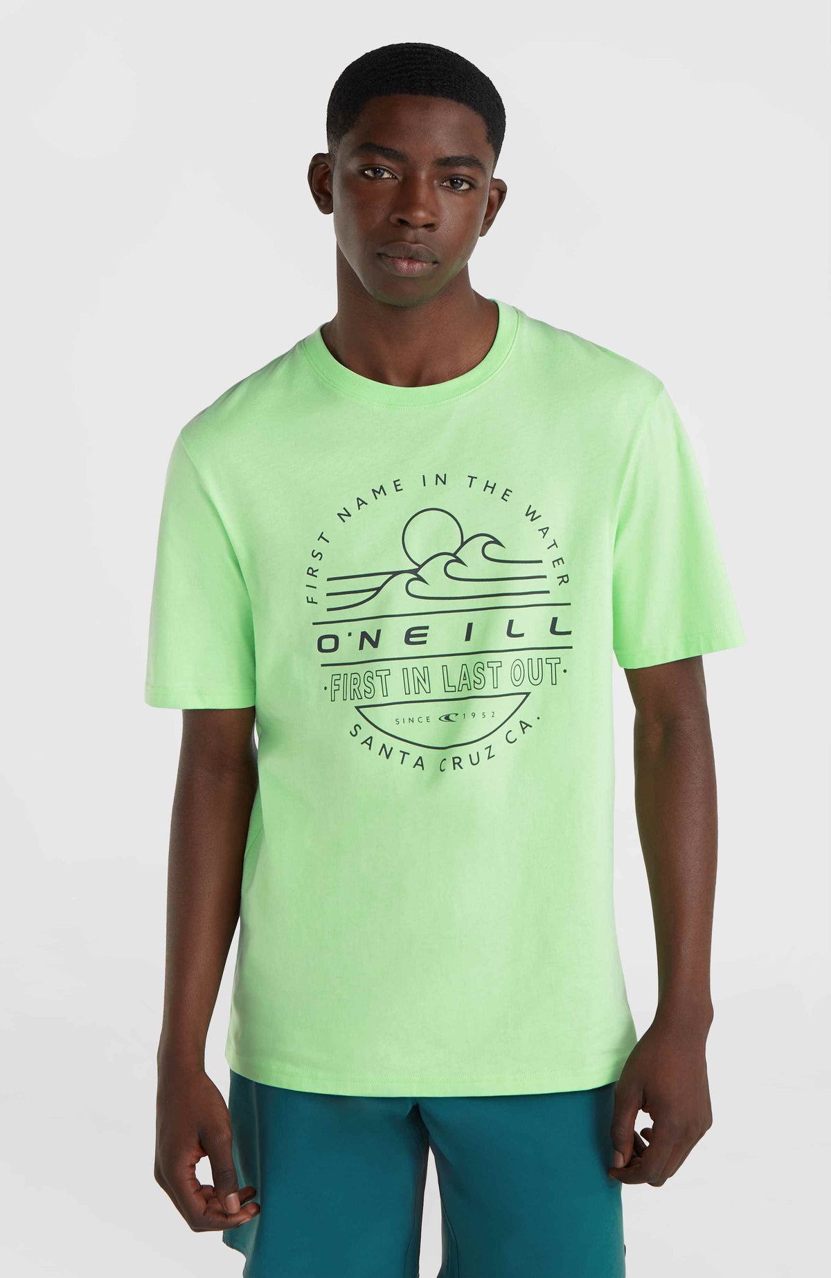 T-shirt Jack O'Neill Muir | Neon Green