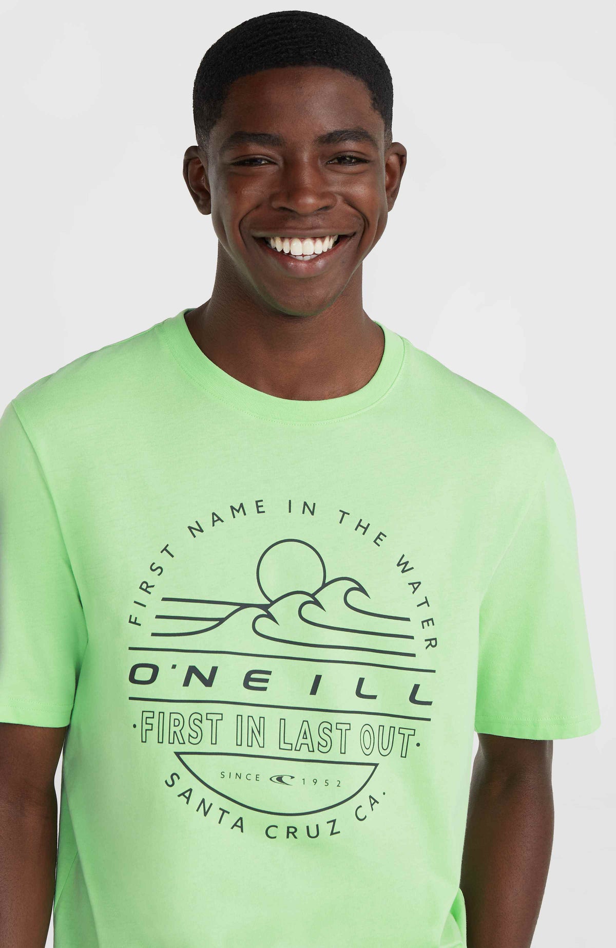T-shirt Jack O'Neill Muir | Neon Green
