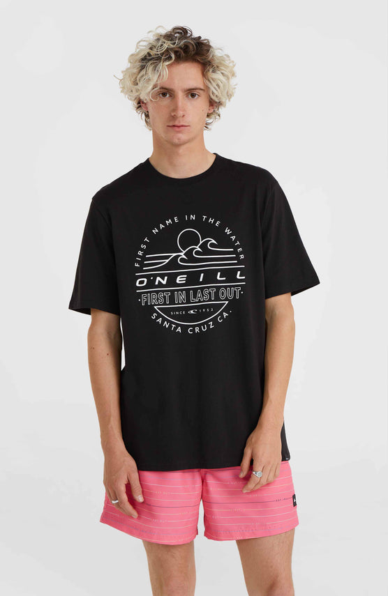 T-shirt Jack O'Neill Muir | Black Out