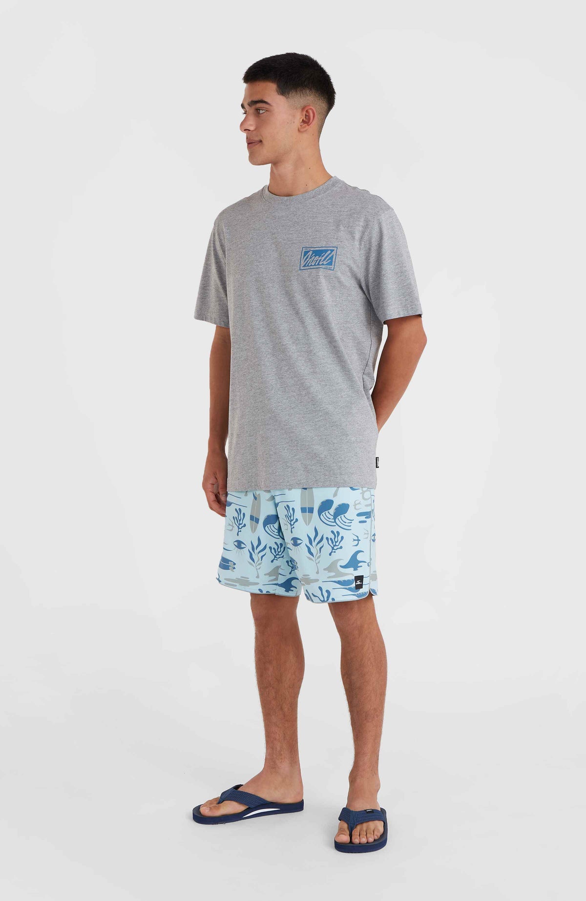 T-shirt O'Neill Beach Graphic | Silver Melee