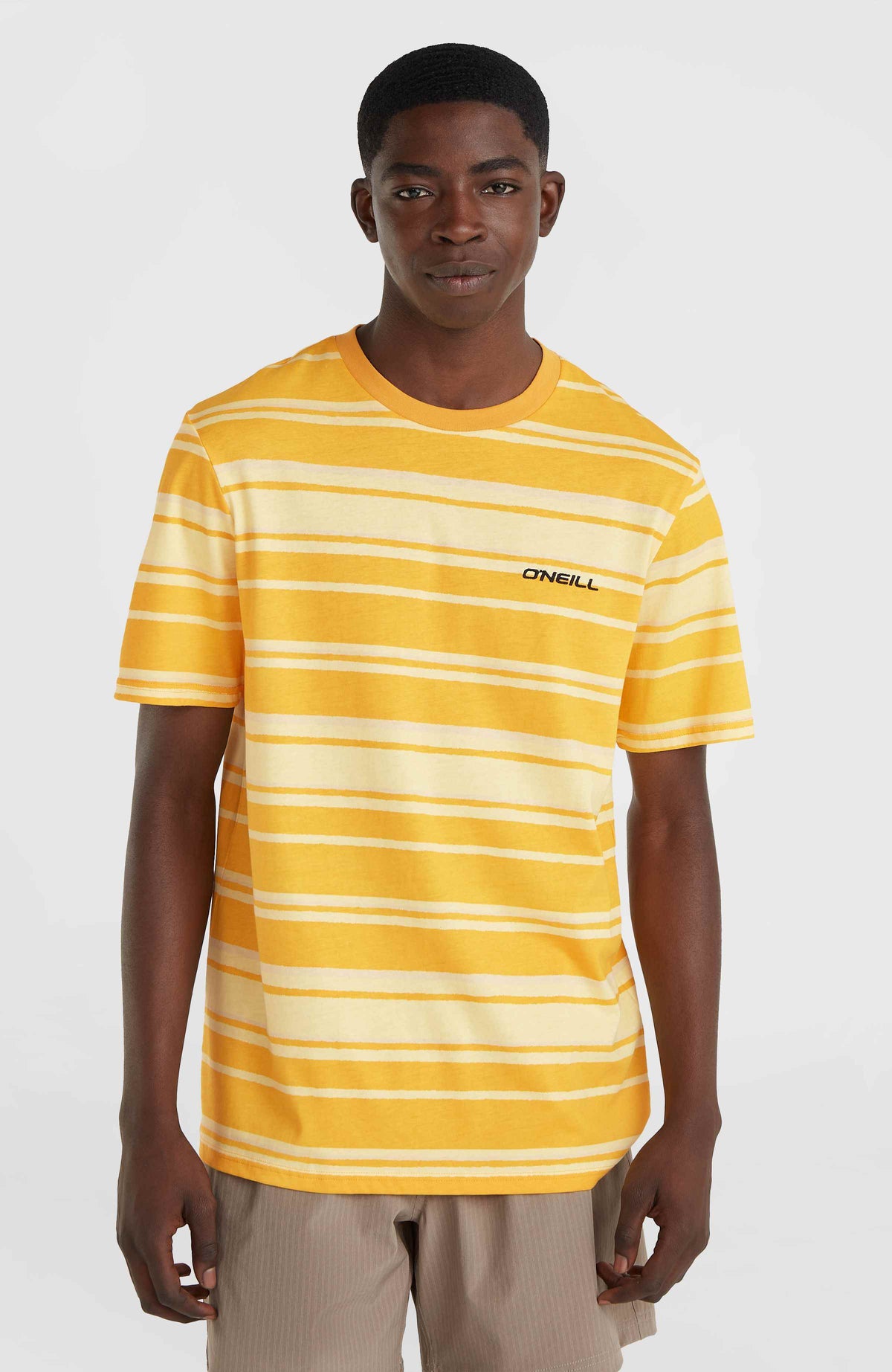 T-shirt à rayures Mix and Match | Yellow Bold Stripes