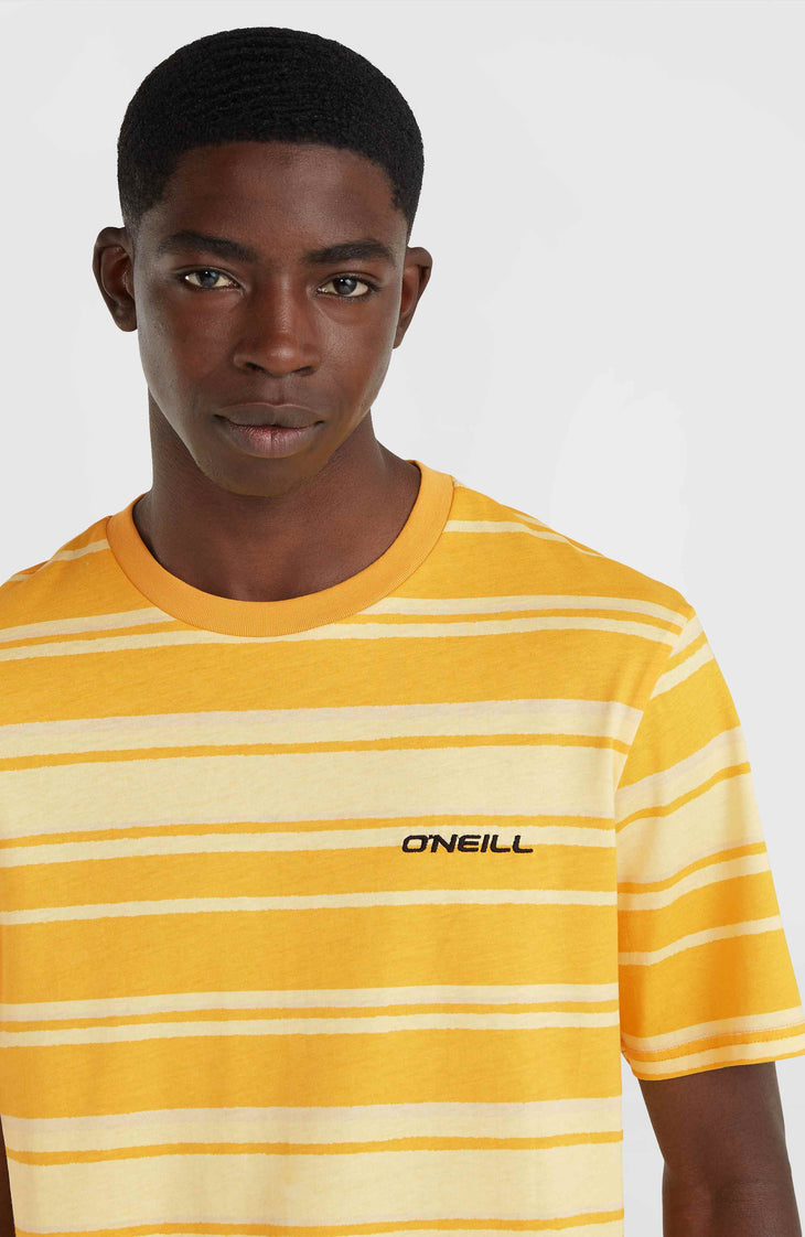 T-shirt à rayures Mix and Match | Yellow Bold Stripes