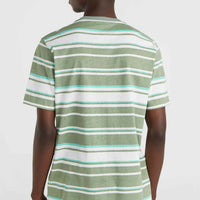 T-shirt à rayures Mix and Match | Green Bold Stripes