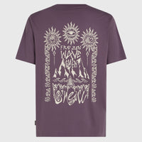 T-shirt Surf Heroes Graphic | Mauve Miracle